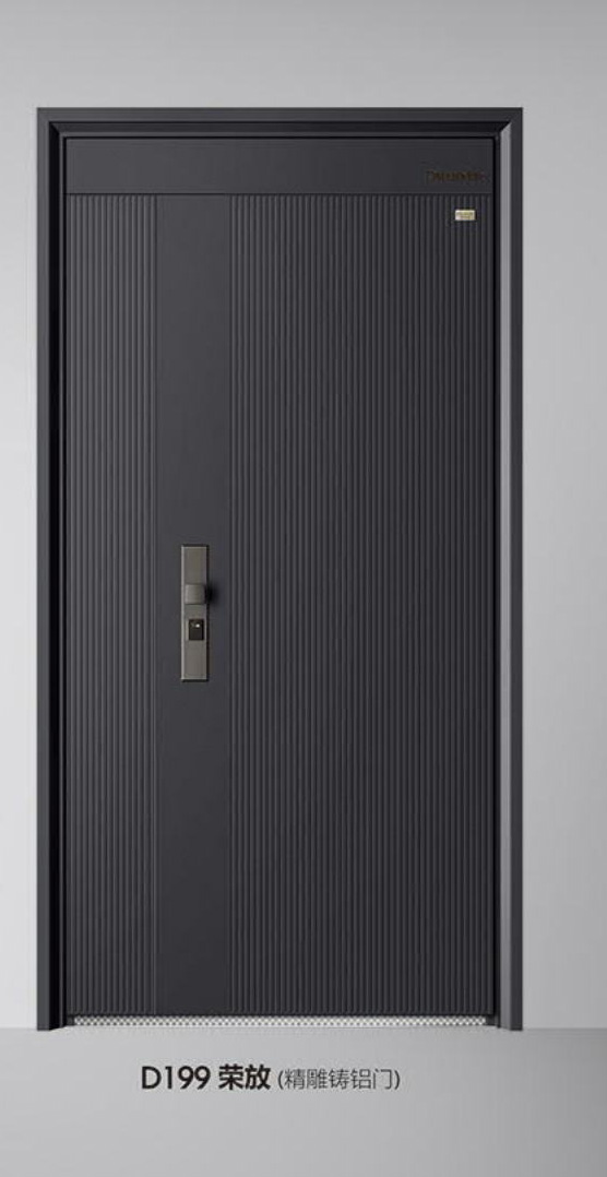 精雕鑄鋁門D199榮放(精雕鑄鋁門)