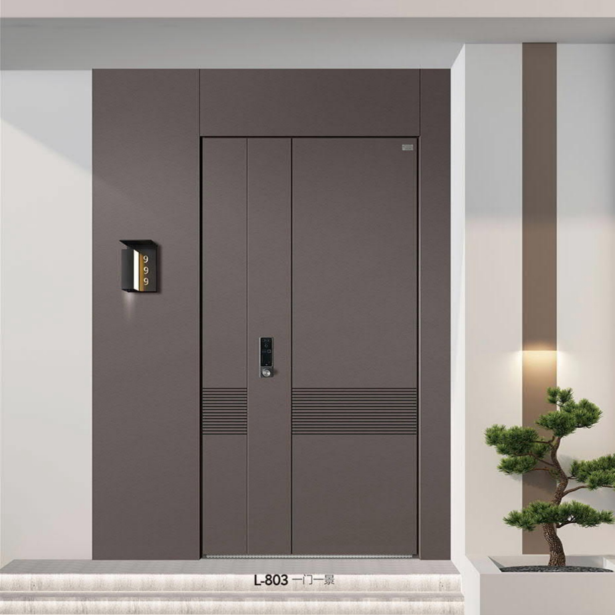 精雕系列L-803一門一景