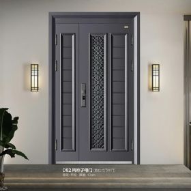 門中門系列D82風(fēng)吟子母門(推拉式門中門)